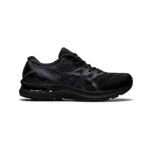 Black/Black Asics 1011B005.002 Gel-Nimbus 23 (4E) Running Shoes | TCEAV-4058