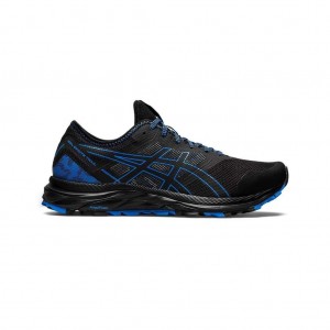 Black/Blue Coast Asics 1011B194.015 Gel-Excite Trail Running Shoes | AESKH-6940