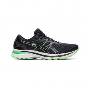 Black/Bright Lime Asics 1011A983.006 Gt-2000 9 Running Shoes | YBMRA-2063