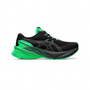 Black/New Leaf Asics 1011B534.001 Novablast 3 Lite-Show Running Shoes | REDSJ-7016
