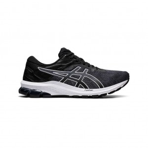 Black/White Asics 1011B001.004 Gt-1000 10 Running Shoes | OTARG-2613