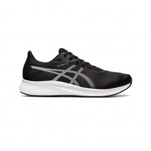Black/White Asics 1011B485.001 Patriot 13 Running Shoes | WPBDK-4538