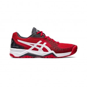 Classic Red/White Asics 1041A045.603 Gel-Challenger 12 Tennis Shoes | WGUYF-7356