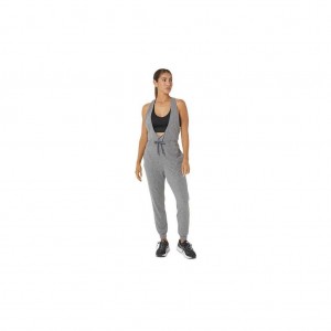 Dark Grey Heather Asics 2032C322.060 The New Strong Repurposed Jumpsuit Shorts & Pants | SVUYD-2354