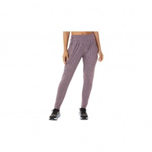 Deep Mars Heather Asics 2032C420.501 Soft Stretch Knit Pant Shorts & Pants | UFTPB-9614