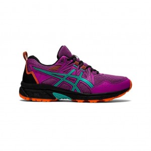 Digital Grape/Baltic Jewel Asics 1012A708.500 Gel-Venture 8 Trail Running Shoes | KPVBR-8972