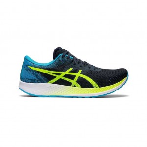 French Blue/Hazard Green Asics 1011B025.400 Hyper Speed Running Shoes | VGXUY-5146