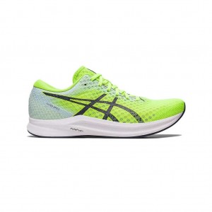 Hazard Green/Midnight Asics 1011B495.300 Hyper Speed 2 Running Shoes | UERDM-0812