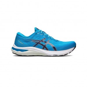 Island Blue/Indigo Blue Asics 1011B475.404 Gt-2000 11 Wide Running Shoes | CQTBA-0749