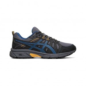 Metropolis/Black Asics 1011A560.020 Gel-Venture 7 Trail Running Shoes | UTJPN-4860
