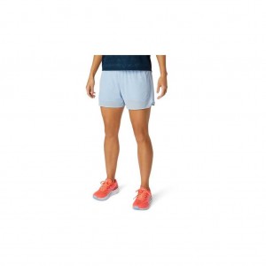 Mist Asics 2012A772.402 Ventilate 2-N-1 3.5in Short Shorts & Pants | KYDST-8093