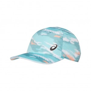 Misty Pine Asics 3043A068.300 Graphic Pf Cap Hats & Headwear | MUFZG-4860