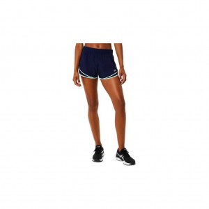 Peacoat/Fresh Ice Asics 2012B536.418 Pr Lyte 2.5in Run Short Shorts & Pants | ZYFUL-2415