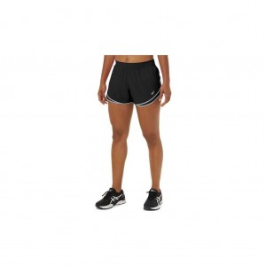 Performance Black/Sheet Rock Asics 2012B536.005 Pr Lyte 2.5in Run Short Shorts & Pants | MTWKN-7503