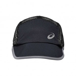 Performance Black Asics 3013A456.002 Mesh Cap Hats & Headwear | WFCGZ-9360