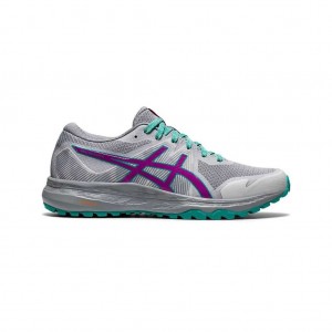 Piedmont Grey/Digital Grape Asics 1012A730.024 Gel-Scram 6 Trail Running Shoes | VDEAQ-2618