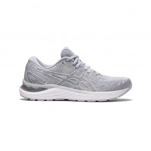 Piedmont Grey/White Asics 1012A888.020 Gel-Cumulus 23 Running Shoes | ADWRS-1638