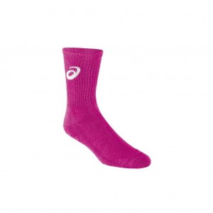 Pink Glo Asics ZK1454.18 Team Crew Socks Socks | LUBTA-6793