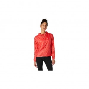 Pink Grapefruit Asics 2012C102.700 Kasane Jacket Solid Jackets & Outerwear | HTOQB-3570