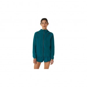 Velvet Pine Asics 2012C219.301 Accelerate Waterproof 2.0 Jacket Jackets & Outerwear | YSWHC-6834