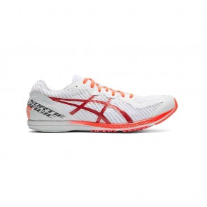 White/Classic Red Asics 1093A091.100 Sortiemagic Rp 5 Running Shoes | CSLGR-9356