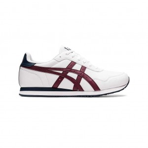 White/Roselle Asics 1201A505.100 Tiger Runner Sportstyle | WXMCL-2165