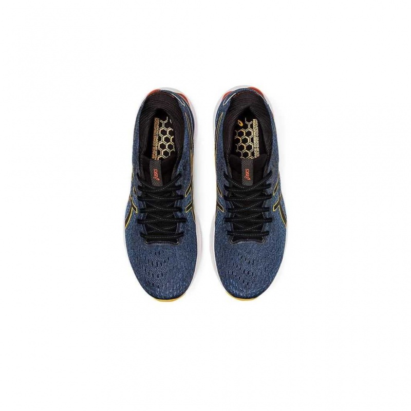 Azure/Amber Asics 1011B359.403 Gel-Nimbus 24 Running Shoes | TOPEI-0869