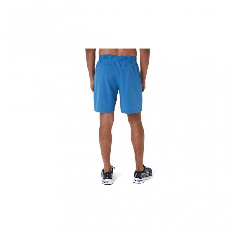 Azure/Carrier Grey Asics 2011A951.438 M 7in 2 In 1 Short Shorts | BCNUL-2168