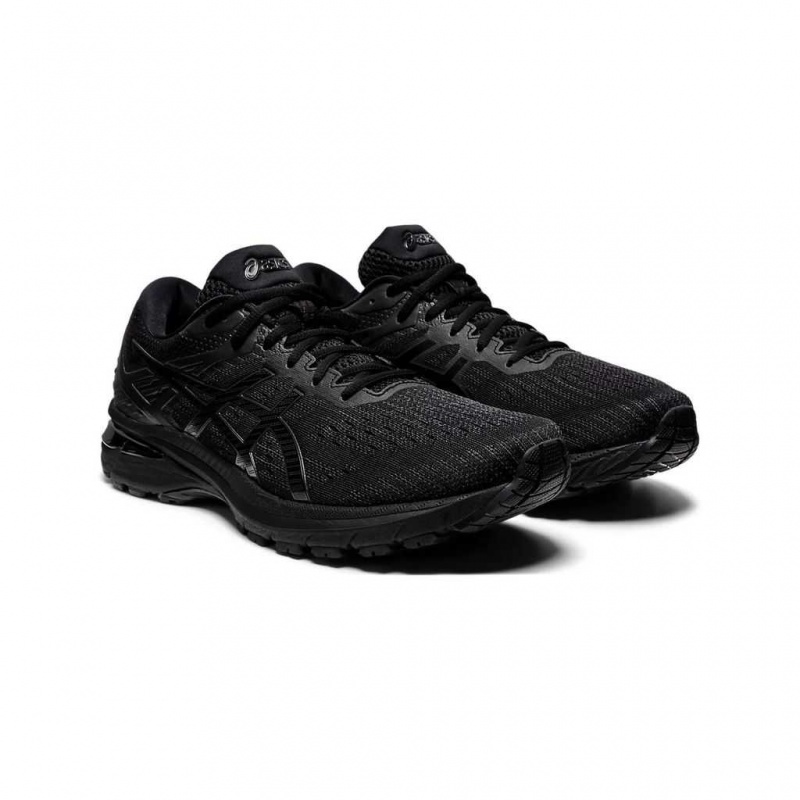Black/Black Asics 1011A983.002 Gt-2000 9 Running Shoes | BQRJS-4683