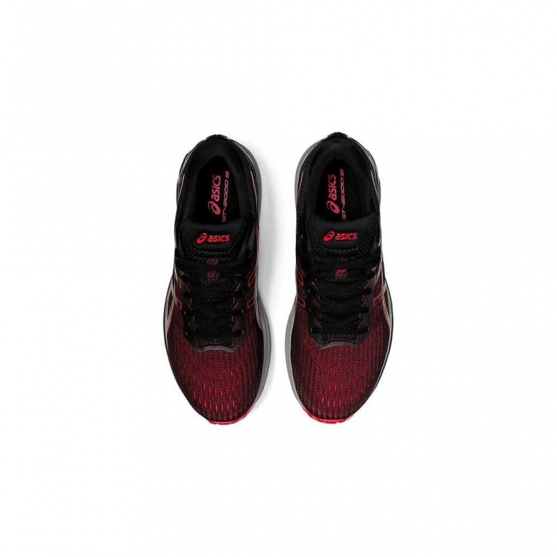 Black/Classic Red Asics 1011A983.005 Gt-2000 9 Running Shoes | PRKZU-1296