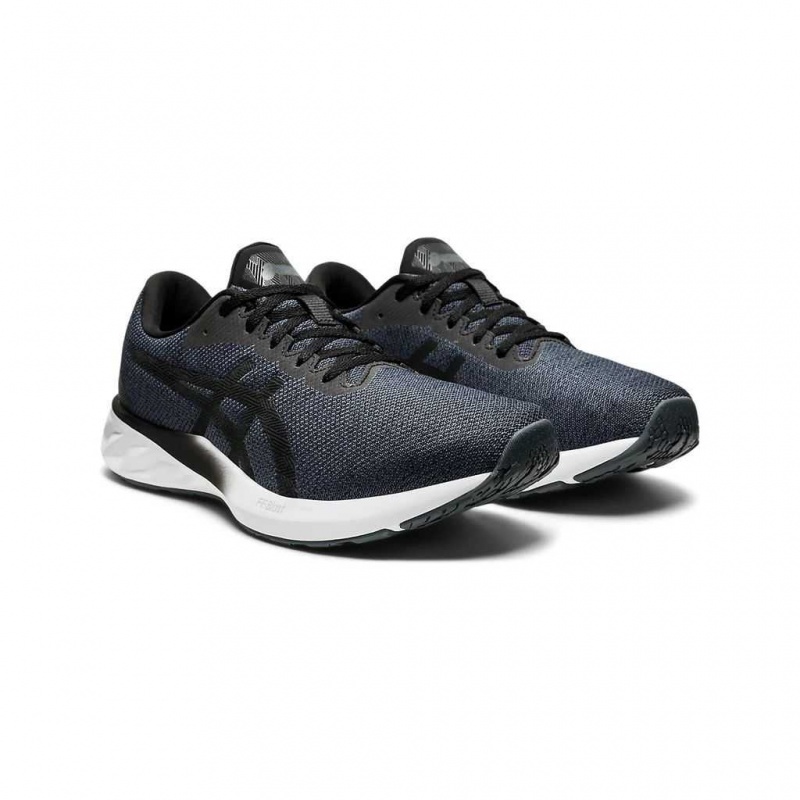Black/Graphite Grey Asics 1011A818.001 Roadblast Running Shoes | ZYDEW-0679