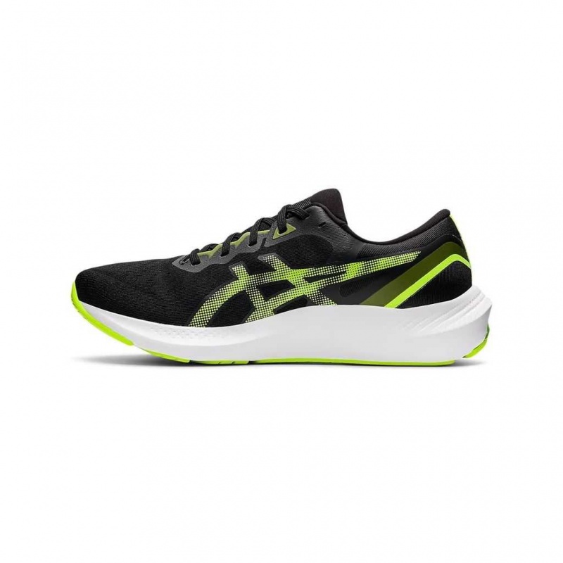 Black/Hazard Green Asics 1011B175.004 Gel-Pulse 13 Running Shoes | MXRDW-8305