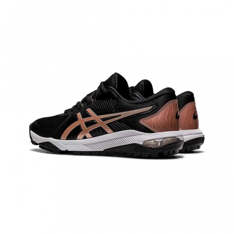 Black/Rose Gold Asics 1112A017.001 Gel-Course Glide Golf Shoes | XSPMO-1346