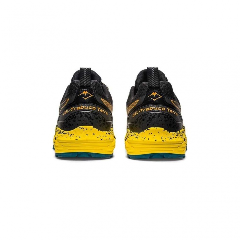 Black/Sandstorm Asics 1011B029.010 Gel-Trabuco Terra Trail Running Shoes | IUZEO-9753