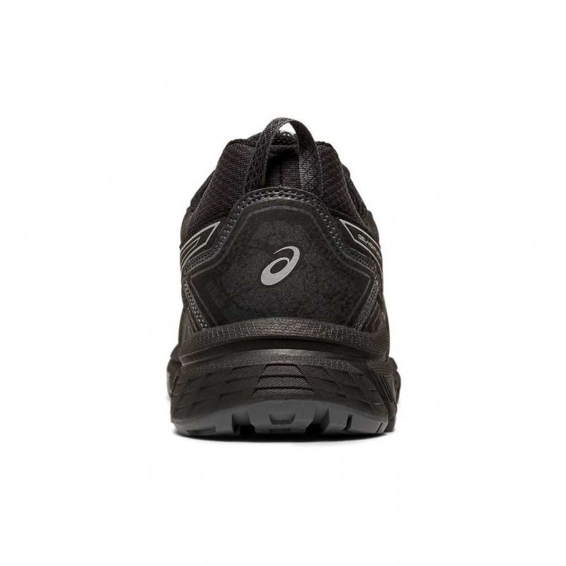 Black/Sheet Rock Asics 1011A561.001 Gel-Venture 7 (4E) Trail Running Shoes | SCVMJ-9105