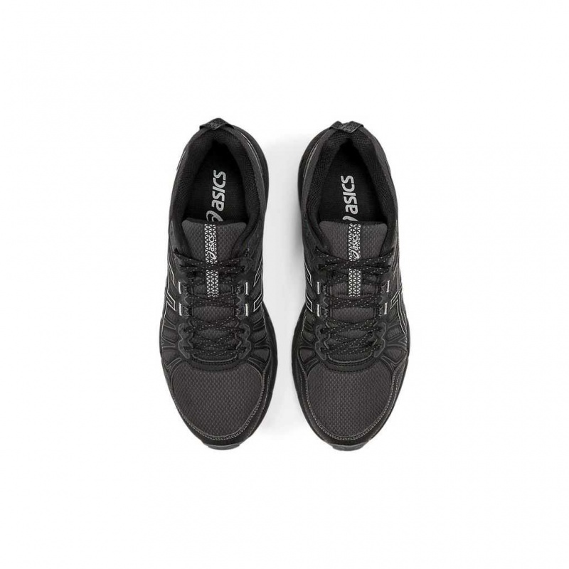 Black/Sheet Rock Asics 1011A561.001 Gel-Venture 7 (4E) Trail Running Shoes | SCVMJ-9105