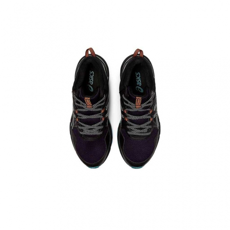 Black/Soft Sky Asics 1012A869.001 Gel-Venture 8 Trail Running Shoes | BJQDP-8529