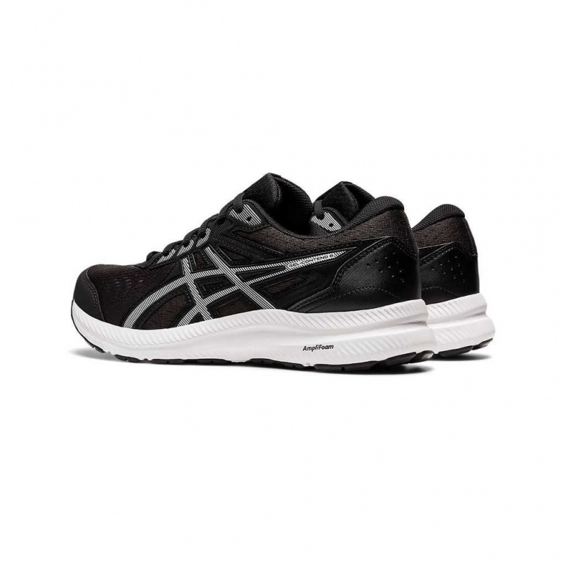 Black/White Asics 1012B320.002 Gel-Contend 8 Running Shoes | TCVYB-4083