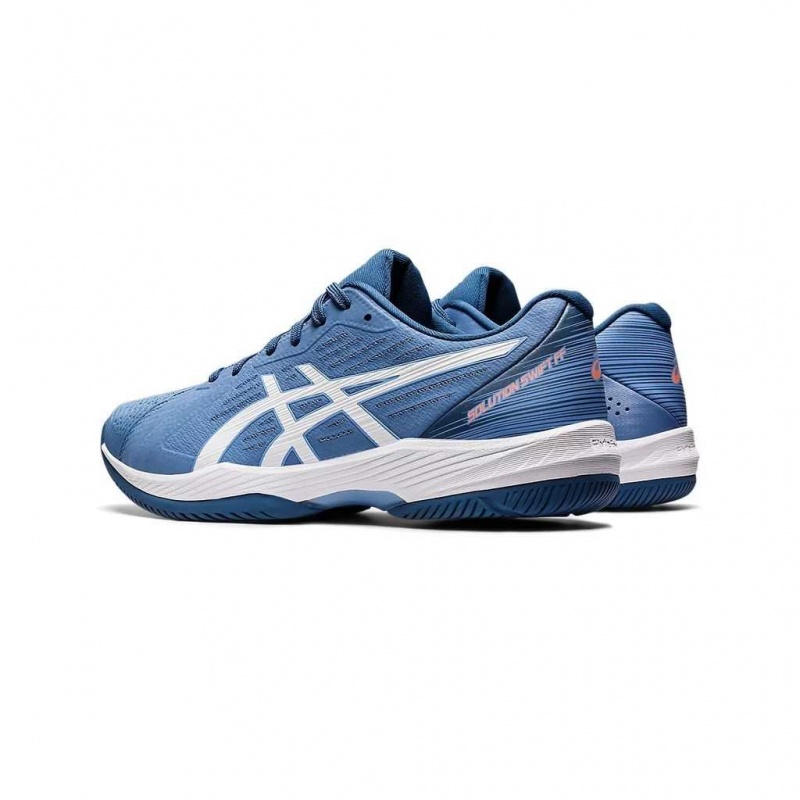 Blue Harmony/White Asics 1041A298.400 Solution Swift FF Tennis Shoes | EJTQD-5236