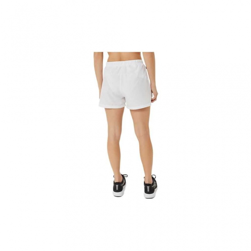 Brilliant White Asics 2012C251.100 Ready-Set 3in Short Shorts & Pants | KBQAY-6279