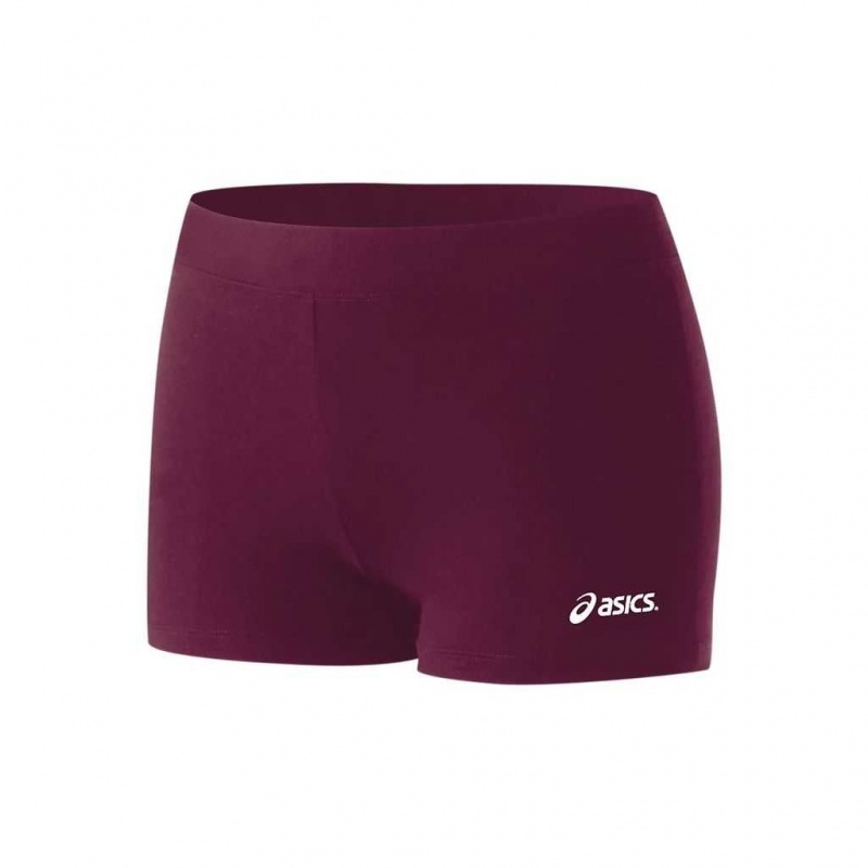 Cardinal Asics BT752.26 Low Cut Performance Short Shorts & Pants | ZYQAP-8029