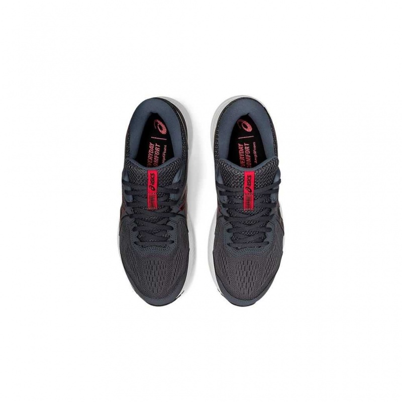 Carrier Grey/Classic Red Asics 1011B039.020 Gel-Contend 7 (4E) Running Shoes | OVYXT-3847