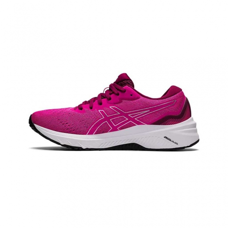 Dried Berry/Pink Glo Asics 1012B197.600 Gt-1000 11 Running Shoes | MGDZY-7632