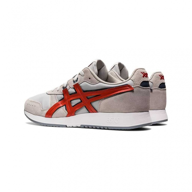 Glacier Grey/Red Clay Asics 1201A473.020 Lyte Classic Sportstyle | MPAXG-4715