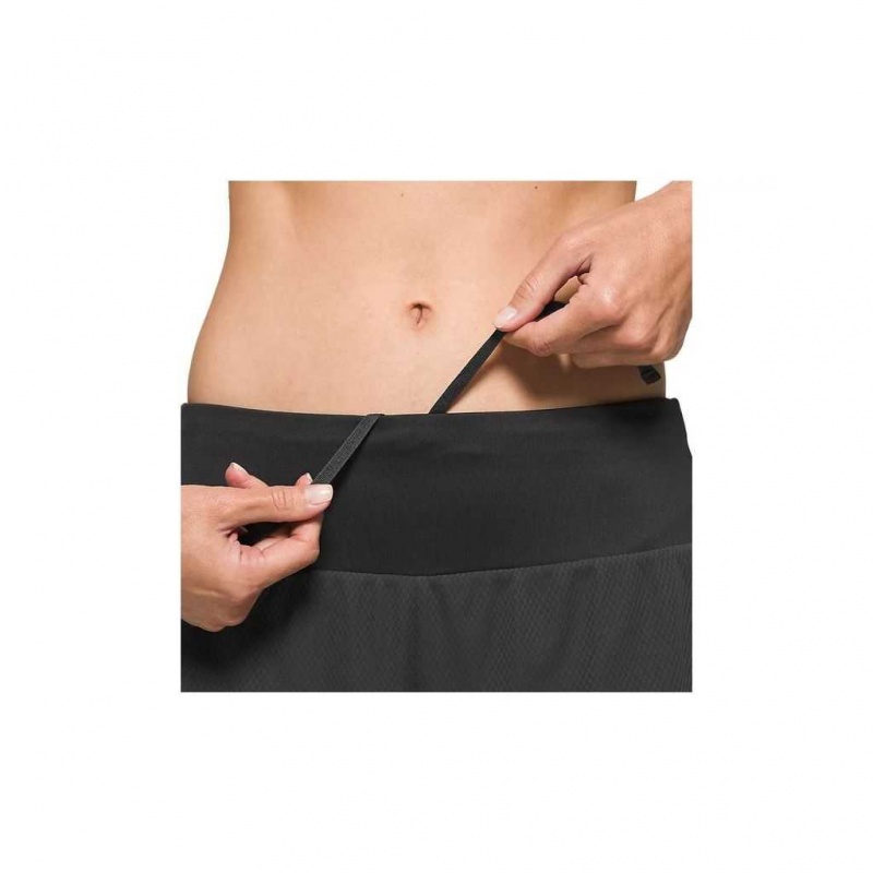 Graphite Grey Asics 2012A772.020 Ventilate 2-N-1 3.5in Short Shorts & Pants | FHPUR-3802