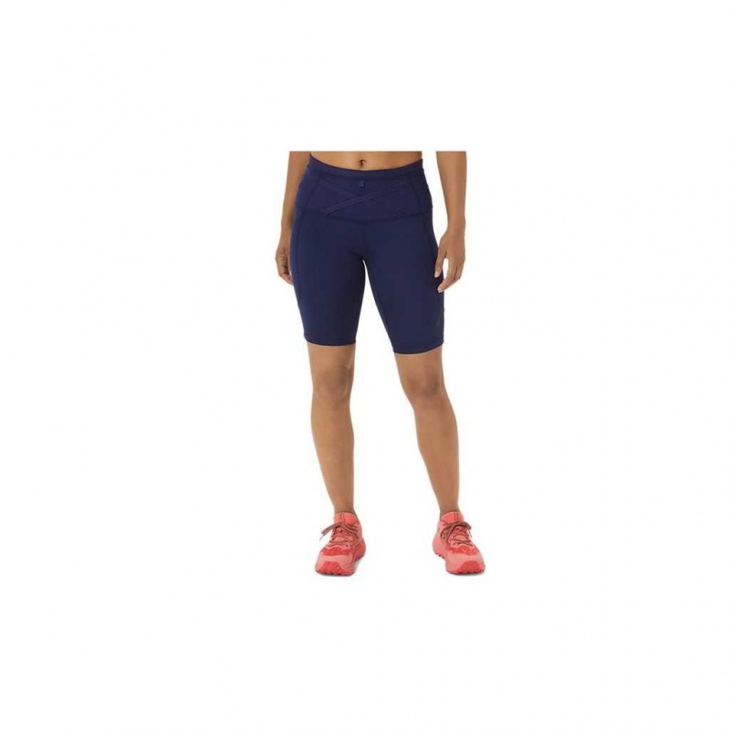 Indigo Blue/Papaya Asics 2012C722.400 Fujitrail Sprinter Shorts & Pants | JEUQH-3506