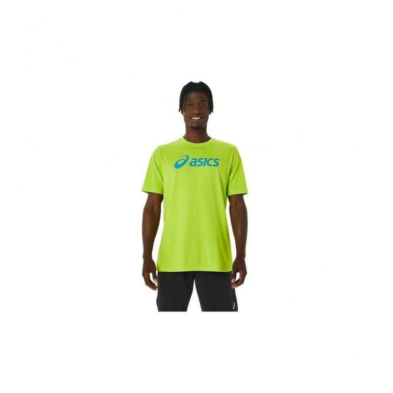 Lime Zest Asics 2011A760.324 Xg Short Sleeve Lockup Logo Tee Gender Neutral Short Sleeve Shirts | YLXWI-0948