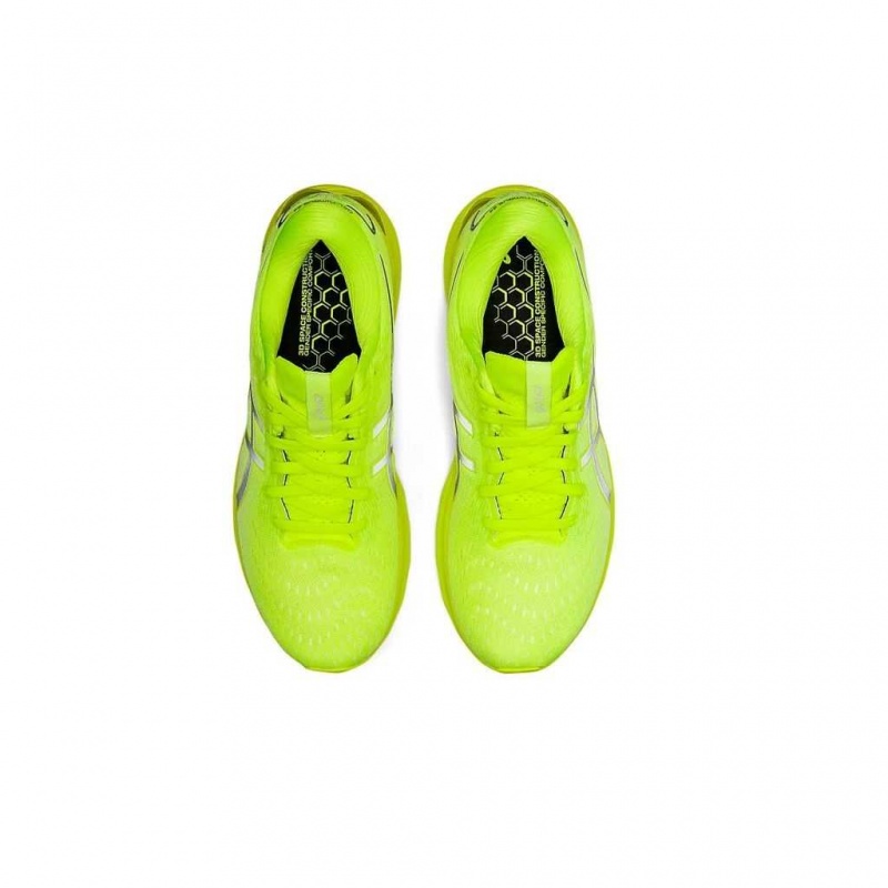 Lite Show/Safety Yellow Asics 1011B362.750 Gel-Nimbus 24 Lite-Show Running Shoes | DJCNR-8432