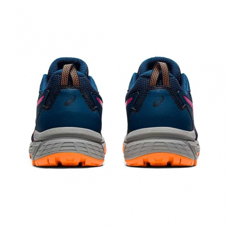 Mako Blue/Pink Glo Asics 1012A708.402 Gel-Venture 8 Trail Running Shoes | BIRDT-7685