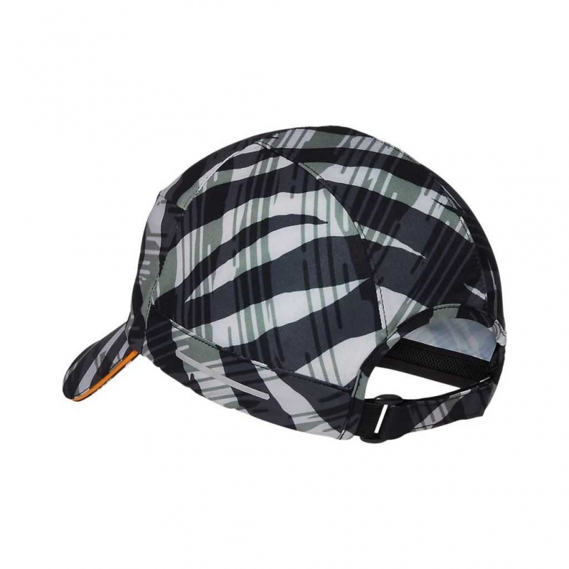 Mantle Green/Amber Asics 3013A741.300 Graphic Woven Cap Hats & Headwear | ACIFU-2480